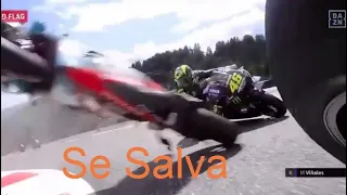 Valentino Rossi‼‼ se salva de milagro en Austria