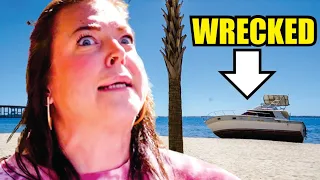 TRIGGERED KAREN GETS WRECKED AT THE BEACH !!
