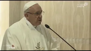 Omelia di Papa Francesco a Santa Marta del 18 giugno 2018 - L’orrore della calunnia