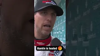 Denny Hamlin calls out Chase Elliott for throwing a tantrum 🫢 #dennyhamlin #chaseelliott #NASCAR