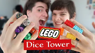 How to build a LEGO dice tower