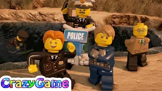 #Lego City Undercover 100% Guide #2 Albatross Island Prison (Red Brick, Police Shield, etc)