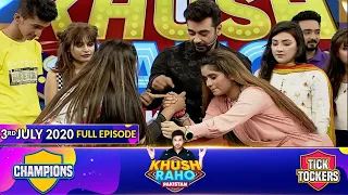 Game Show | Khush Raho Pakistan Champions Vs Tick Tockers | Faysal Quraishi | 3rd July 2020