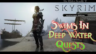 A Look at Swims-In-Deep-Water's Fishing Questline in Skyrim AE