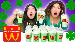 Don't Choose the Wrong WcDonald's Shamrock Milkshake Slime Challenge