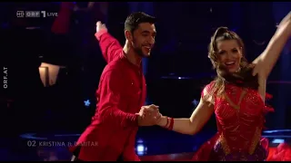 Samba ''Ketchup Song'' Kristina Inhof Dimitar Stefanin Dancing Stars 2021 Copyright: ORF