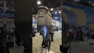 Suzuki DF350 AMD Stealth | Miami Boat Show 2024 | Droneviewhd #shorts #dbmibs