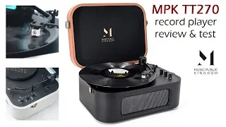 MPK TT270 - Finally a portable record player that doesn't suck!