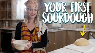 How to make Sourdough Bread (Recipe for Beginners) + Free Starter!