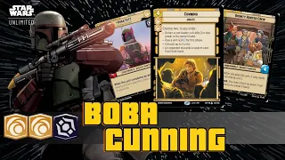 Boba Cunning | Boba Yellow | Game Play & Deck Tech | Star Wars Unlimited