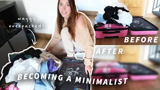 packing like a minimalist | Becoming a Minimalist *MINISODE* Ep 7.5