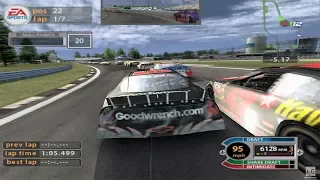 NASCAR 2005: Chase for the Cup - PS2 Gameplay (1080p60fps)