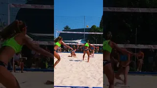 Play against Yourself … #beachvolley #beach #volleyballgirls #shorts