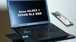 Upgrading AsuS GL553 editing laptop with m.2 SSD