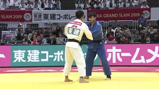 Round 3 : MARUYAMA Joshiro (JPN) vs VALOIS Jacob (CAN) World Judo Osaka Grand Slam 2019