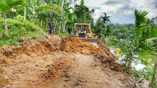 CAT D6R XL Dozer Operator Extraordinary Work in Building Plantation Roads