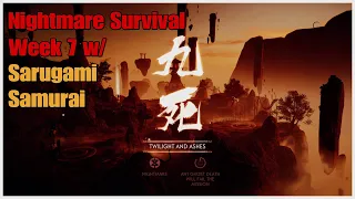 Nightmare Survival Week 7 w/ Sarugami Samurai (2-23-23) | Ghost of Tsushima Legends