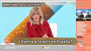 2024.03.12. Vuelta a la mili en España