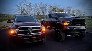 Mirror Signal Lights Converted (Switchback) To Running Lights For Only $20 On A 2016 & 2018 Ram 2500