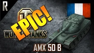 ► World of Tanks - Epic Games: AMX 50 B [11 kills, 11104 dmg]