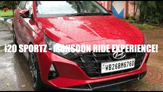 Hyundai i20 Sportz 2021 Monsoon Drive Quality and Experience - RidingNHappy