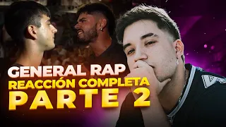 UNA FINAL INCREÍBLE 🔥🔥🔥 REACCIÓN COMPLETA GENERAL RAP NACIONAL PARTE 2 - 8AVOS - FINAL