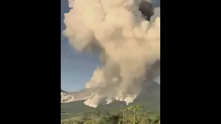 Извержение вулкана в Коста-Рика 2021