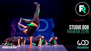 Studio 808 - 3rd Place Upper Division | FRONTROW | World of Dance Hawaii 2016 | #WODHI16