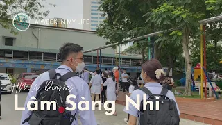 Weekly Vlog | Một tuần học Lâm Sàng Nhi cùng Đậu🌱