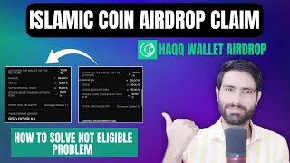 Islamic Coin Airdrop Claim | Haqq Wallet Airdrop | Islamic Coin New Update