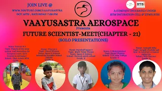 Future scientist meet | Chapter 21 | Naman | Tharun | Harshad | Mahalakshmi | Vaayusastra Aerospace