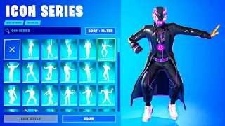 ALL FORTNITE ICON SERIES & NEW TIKTOK EMOTES! #9