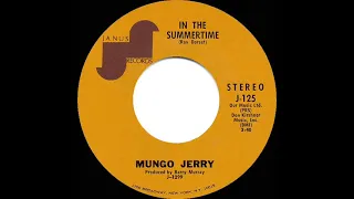 1970 HITS ARCHIVE: In The Summertime - Mungo Jerry (a #1 record--stereo 45)