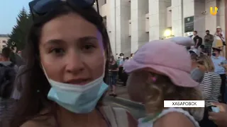 UTV. В Хабаровске уже 17-день проходят митинги в поддержку Сергея Фургала