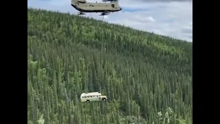 'Into the Wild' bus removed from Alaska backcountry