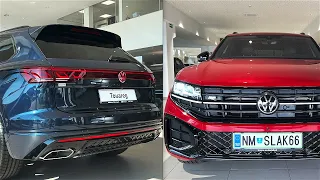 NEW Volkswagen TOUAREG 2024 - TWO Colors Exterior comparison