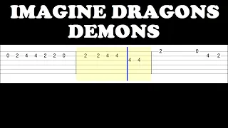 Imagine Dragons - Demons (Easy Guitar Tabs Tutorial)