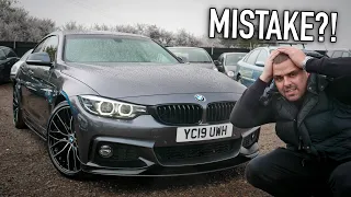 SALVAGE BMW 420i Gran Coupe! Is It A MISTAKE Buying A Categorised Car?