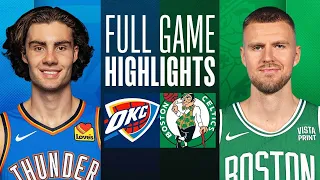 Game Recap: Celtics 135, Thunder 100