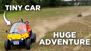 Epic Road Trip in the WORLD'S SMALLEST CAR