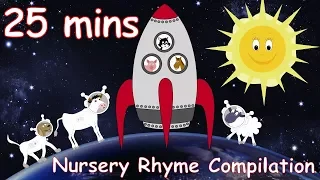 Zoom Zoom Zoom, We're Going To The Moon And Lots More Nursery Rhymes! 25 minutes!