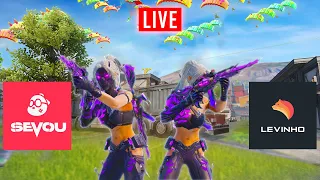 🔴 Sevou & Levinho are BACK LIVE 🔴 BGMI PUBG MOBILE