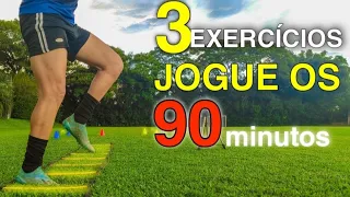 3 EXERCíCIOS FÍSICOS PARA AGUENTAR OS 90 MINUTOS | TREINAMENTO INTENSIVO DE FUTEBOL | FKBRASIL