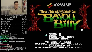 (20:37) The Adventures of Bayou Billy any% speedrun