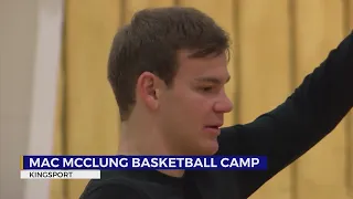 Mac McClung hosts local basketball camp, talks NBA future