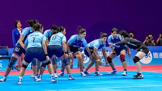 INDIA vs CHINESE TAIPEI - Day 1 - 30th Asian Games Womens Kabaddi [HD]