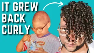 How CANCER made my hair CURLY!