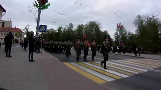 В Гродно прошла репетиция военных в честь Дня Победы