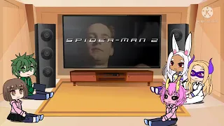 mha reacts to Spider-Man 2 doc ock 1/?