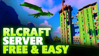 How To Play RLCRAFT with Friends (Make a server free) 2023